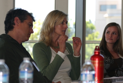 Panelists discuss preparing for ecological careers in the private sector at the "Business of Ecology" workshop