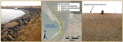 Figure 2: Lower Long Lake on-site testing