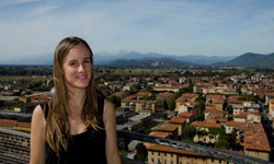 IGERT Trainee Christine Wittich in Florence