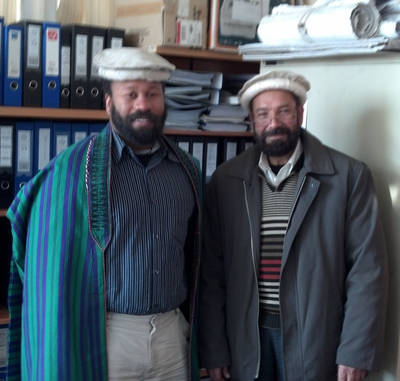 Photo 2 - Phoenix at MAIL with Nazari in traditional Afghan