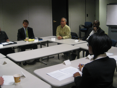 Citizens at a Focus Group in April