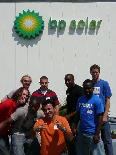 Summer Undergraduates visit BP
