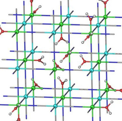 Structure of prussian blue analog