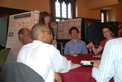 Moto-IGERT students at the poster session