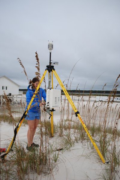 IGERT Trainee deploys a StickNet