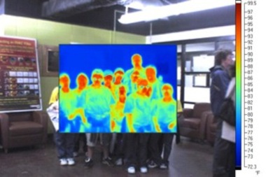 IGERT students demonstrated a cutting edge infrared (IR) thermal imaging camera