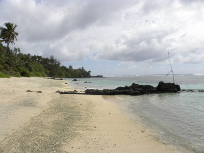 Fishing area divided by natural boundary