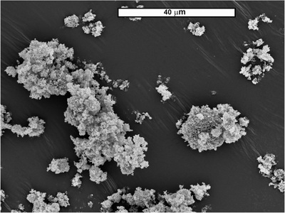 Figure 1 - Aerosil: R974 Silica Nanoparticle Agglomerate